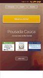 Mobile Screenshot of pousadacauca.com.br